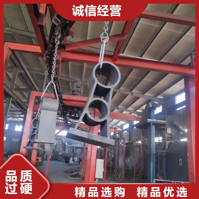 不锈钢复合管金属梁柱式防撞栏杆交货准时