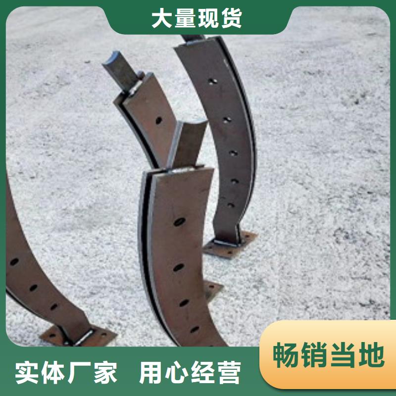 护栏4_Q235钢板立柱支持定制贴心售后