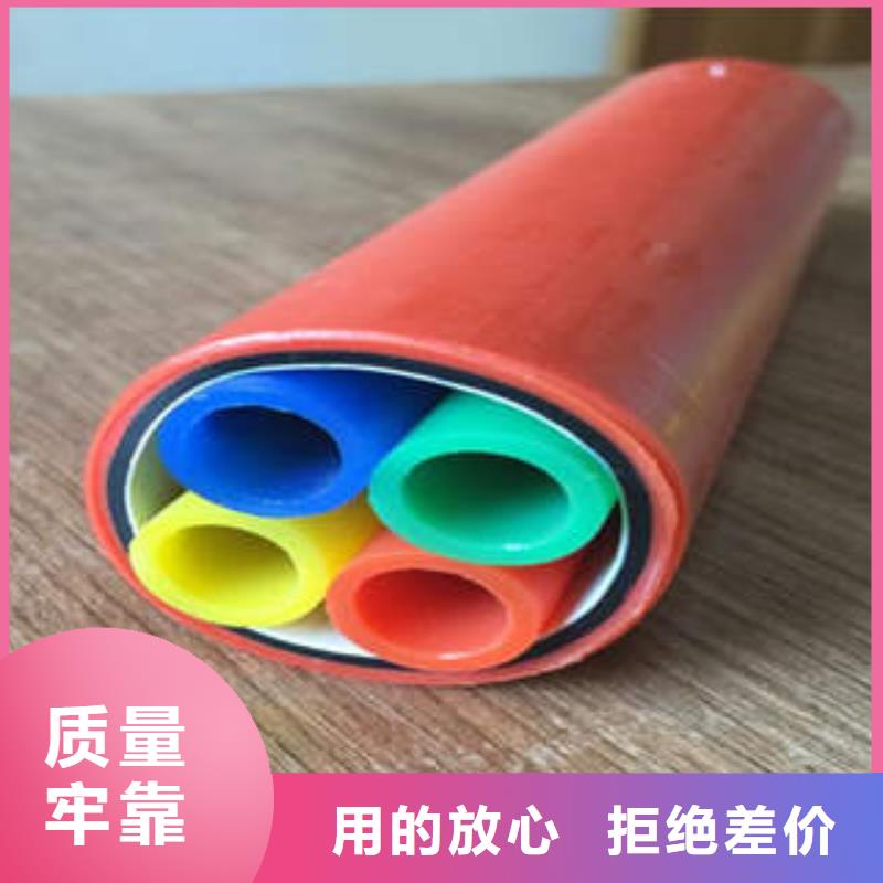 HDPE硅芯管PE塑钢缠绕管质检合格出厂