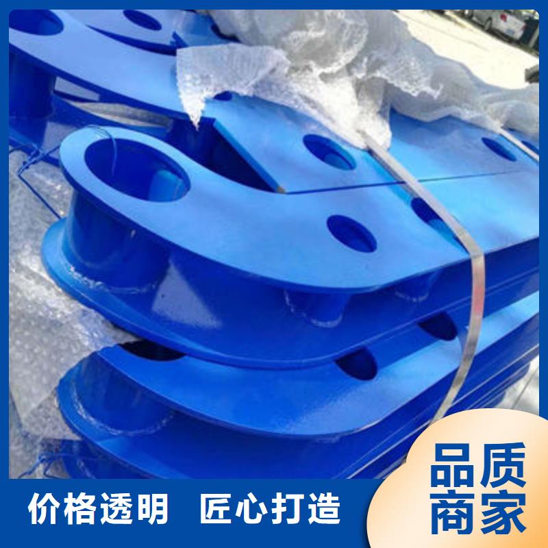 河道护栏防撞护栏立柱一站式供应
