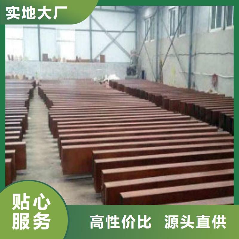 耐候板栏钢板立柱精致工艺
