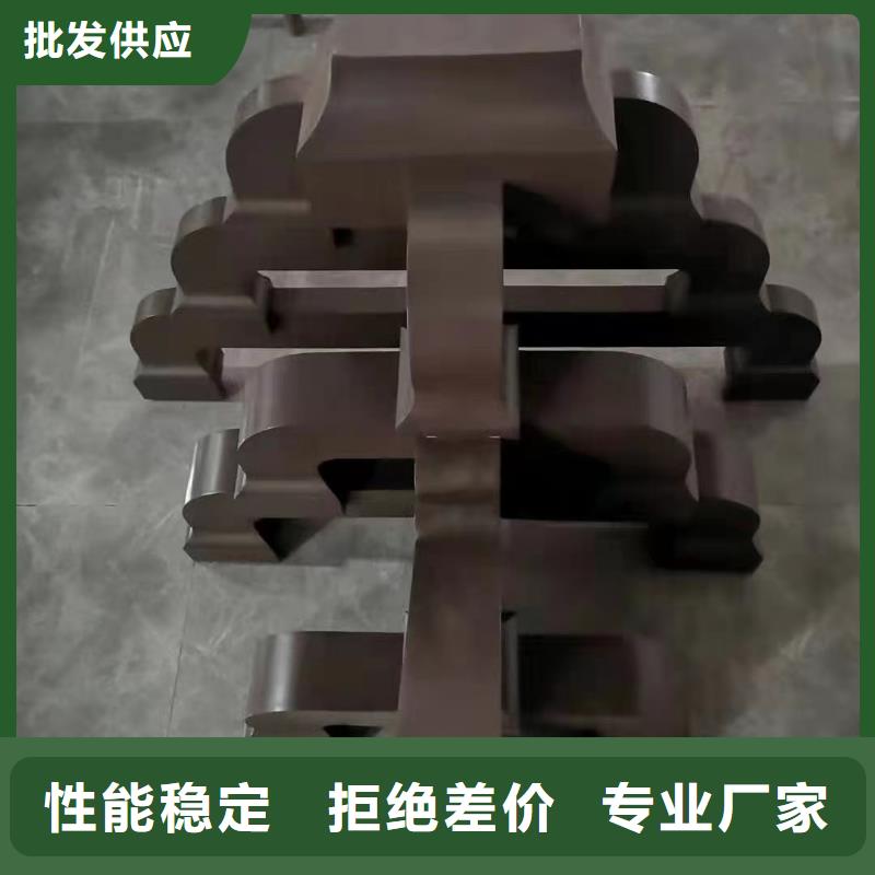 中式铝代木古建_彩铝雨水管厂家案例
