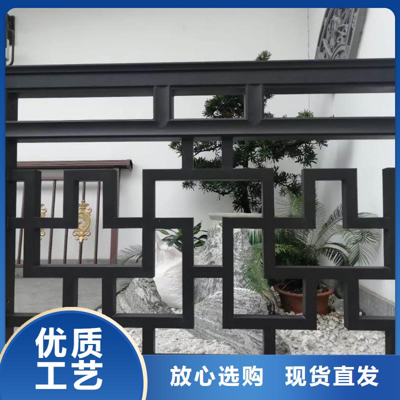 中式铝代木古建_彩铝雨水管厂家案例