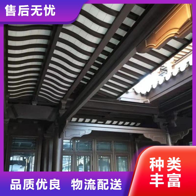 铝代木古建垂花柱施工