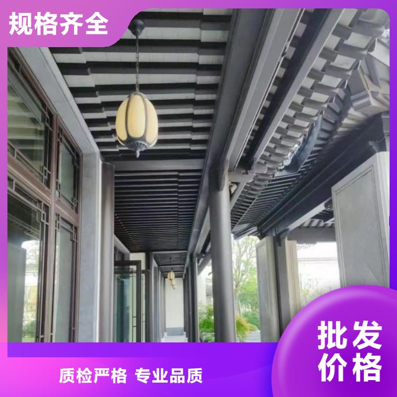 铝代木古建水榭施工