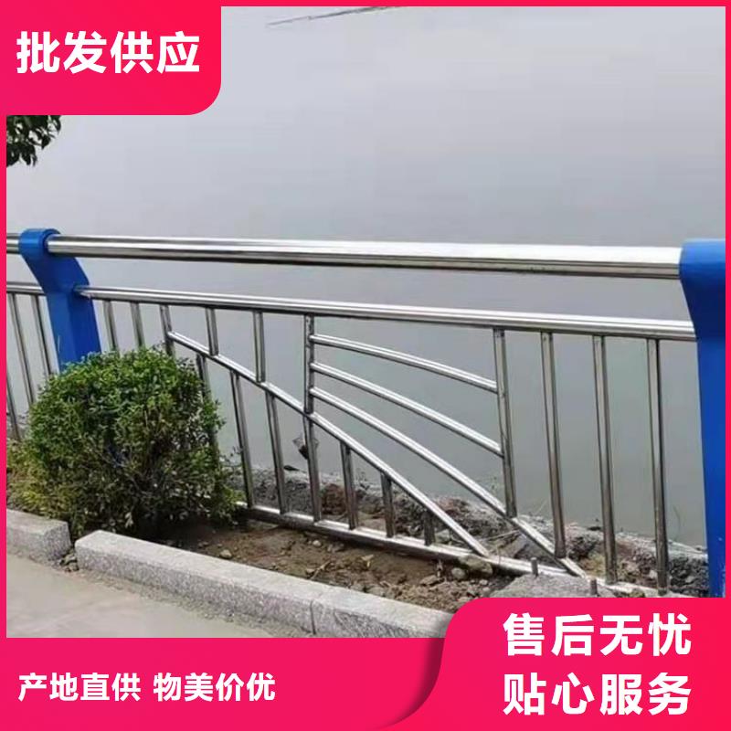 钢管烤漆桥梁防撞护栏厂家直销