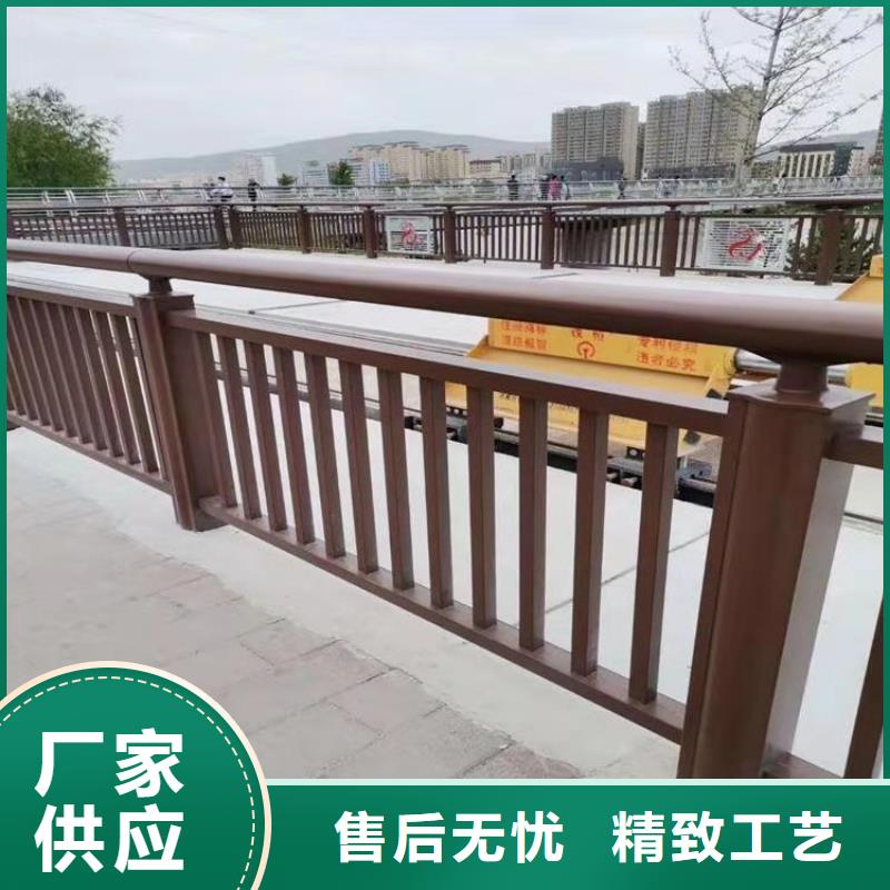 河堤防撞护栏焊接完美