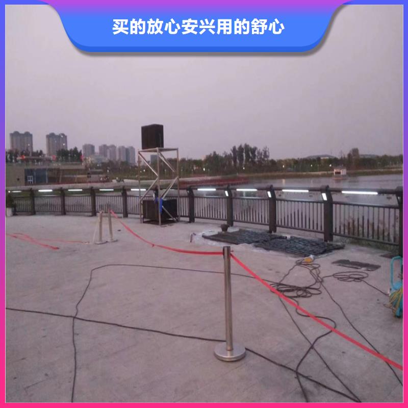 复合管乡村道路护栏抗撞击安防性能良好