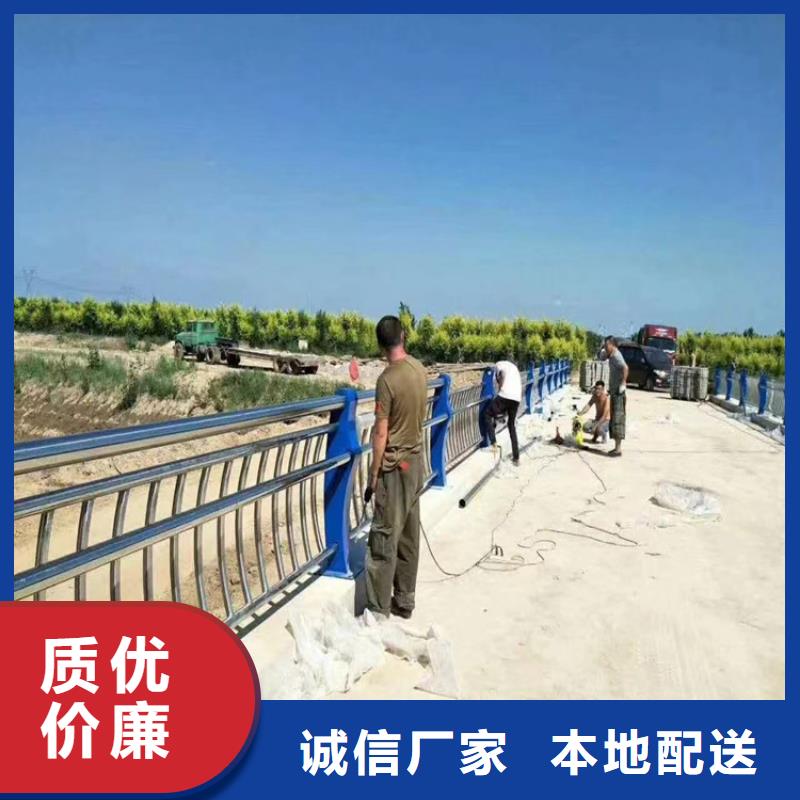 椭圆管静电喷塑防撞护栏方便运输