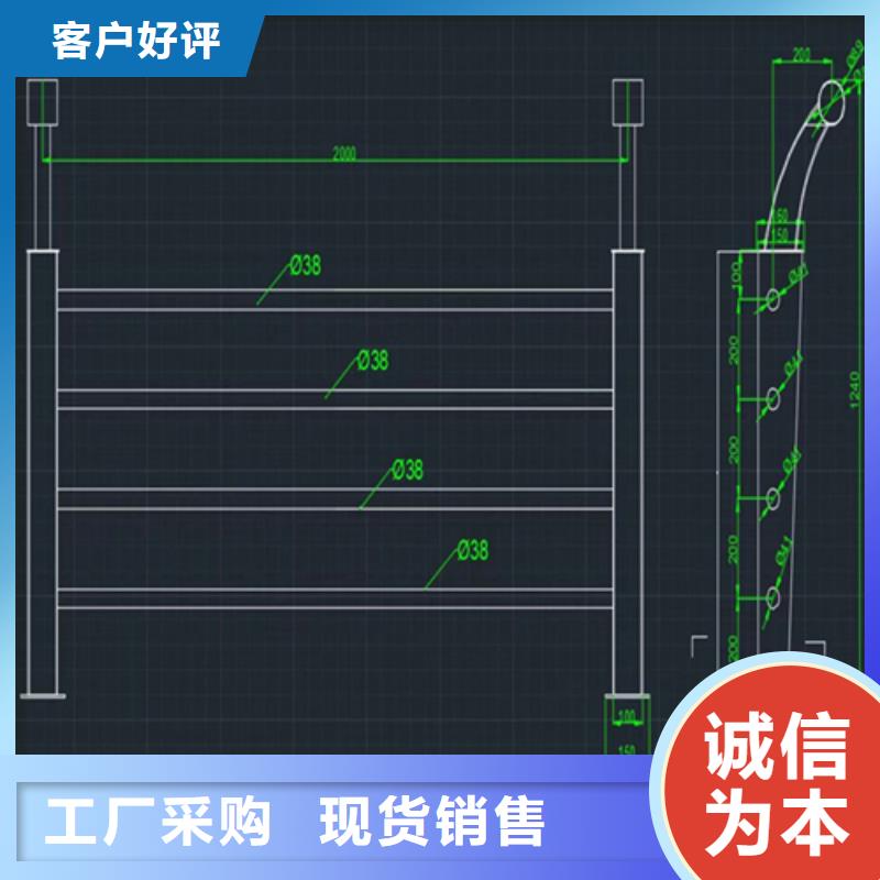 浙江【宁波】生产镀锌管河道防护栏抗冲击耐腐蚀