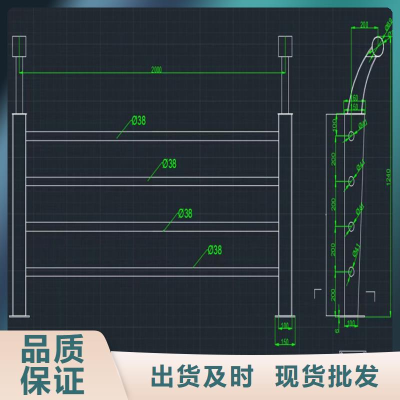 铝合金灯光天桥护栏可按客户要求生产定制