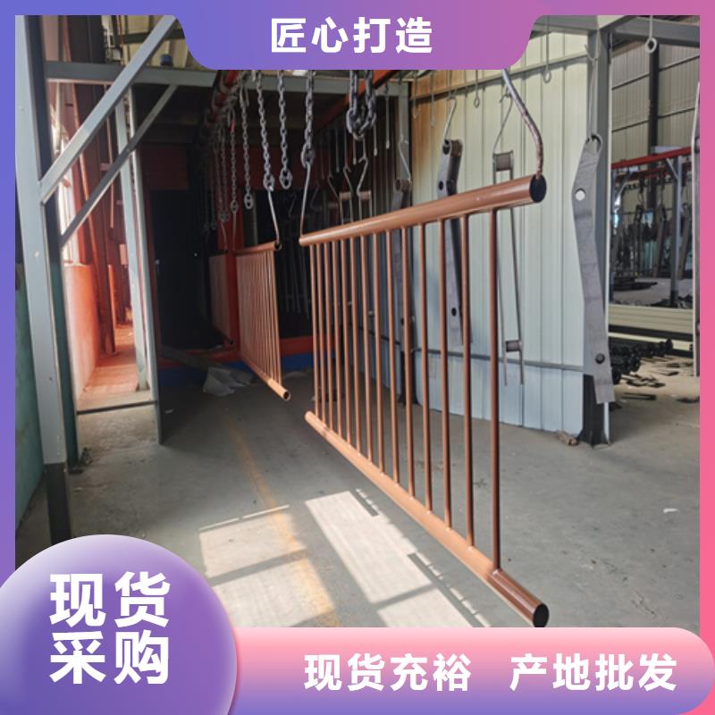 碳钢喷塑桥梁防撞护栏外形美观现代环保