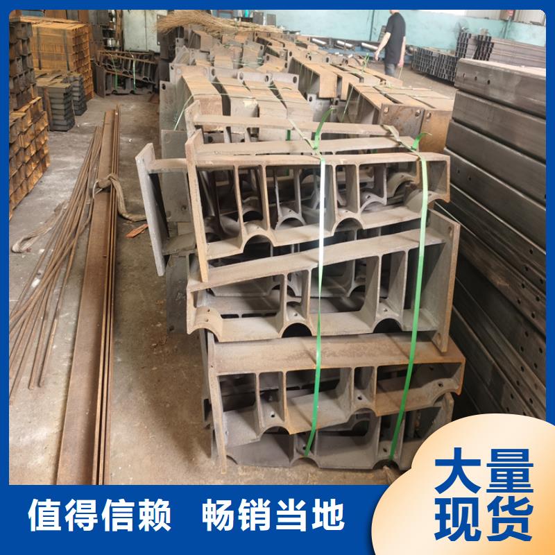 无缝管桥梁防撞护栏打磨喷塑光滑耐磨