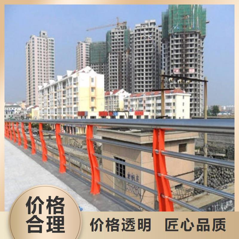 桥梁护栏不锈钢复合管厂家质检合格出厂