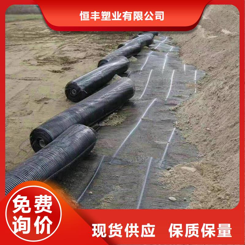 单向塑料土工格栅毛细排水板专注生产N年
