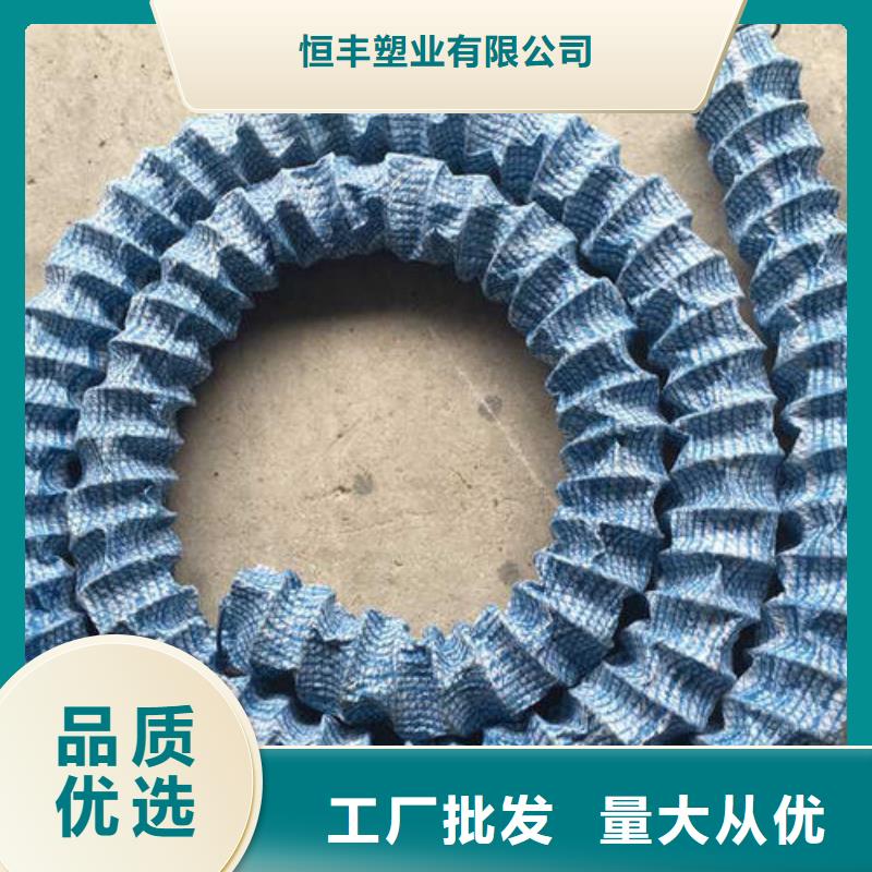 【软式透水管】,塑料盲沟实体厂家支持定制-恒丰塑业(徐州市分公司)
