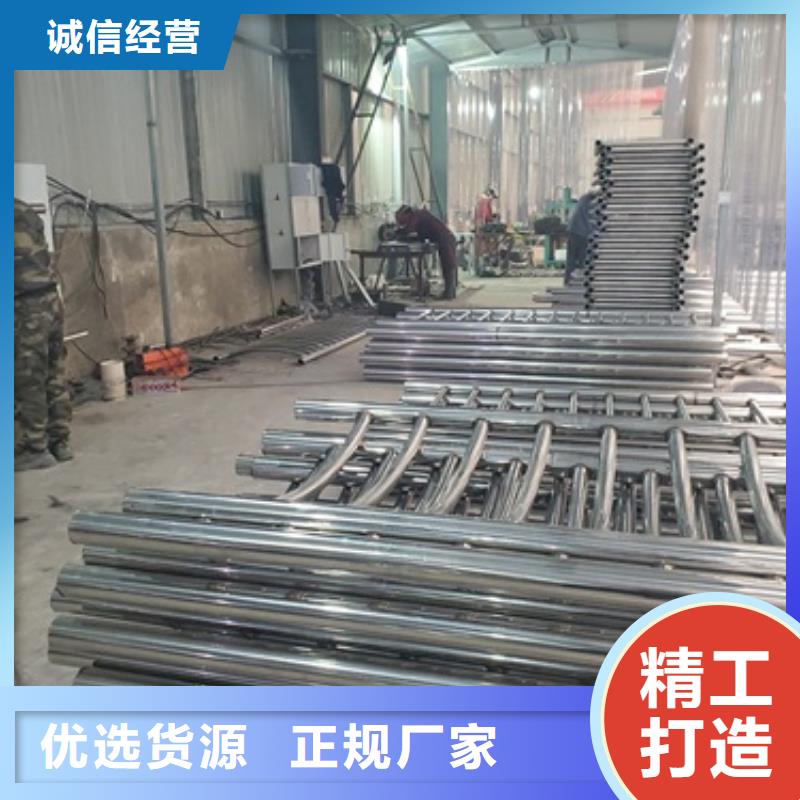 桥梁护栏_不锈钢复合管护栏出厂价