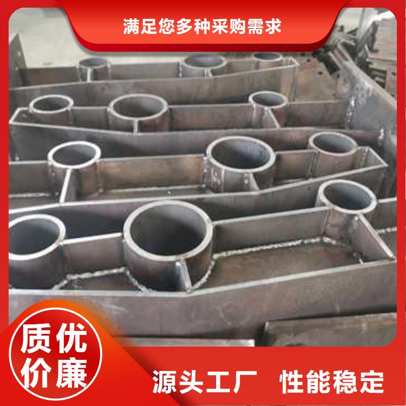 不锈钢复合管防撞护栏人车分流栏实力商家
