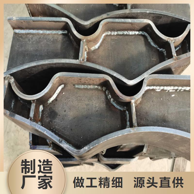 【不锈钢复合管护栏】河堤防撞护栏来图定制