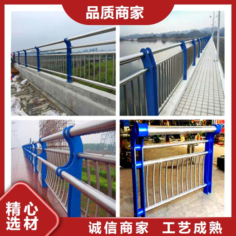 桥梁护栏河道防撞栏杆安装简单