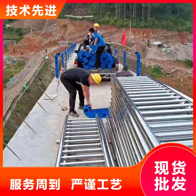 防撞护栏不锈钢复合管护栏栏杆支持货到付清