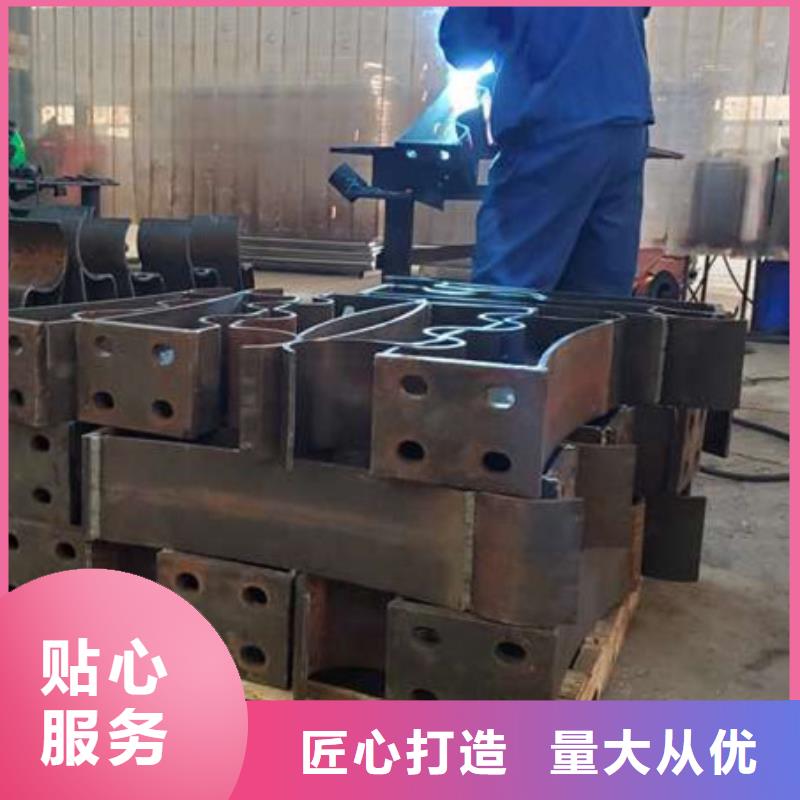 桥梁护栏  不用_不锈钢碳素钢复合管厂专业设计