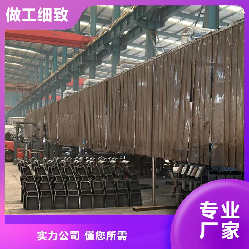 桥上不锈钢桥梁栏杆现场安装