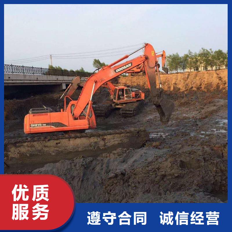 货源充足的水路两用勾机出租实力厂家