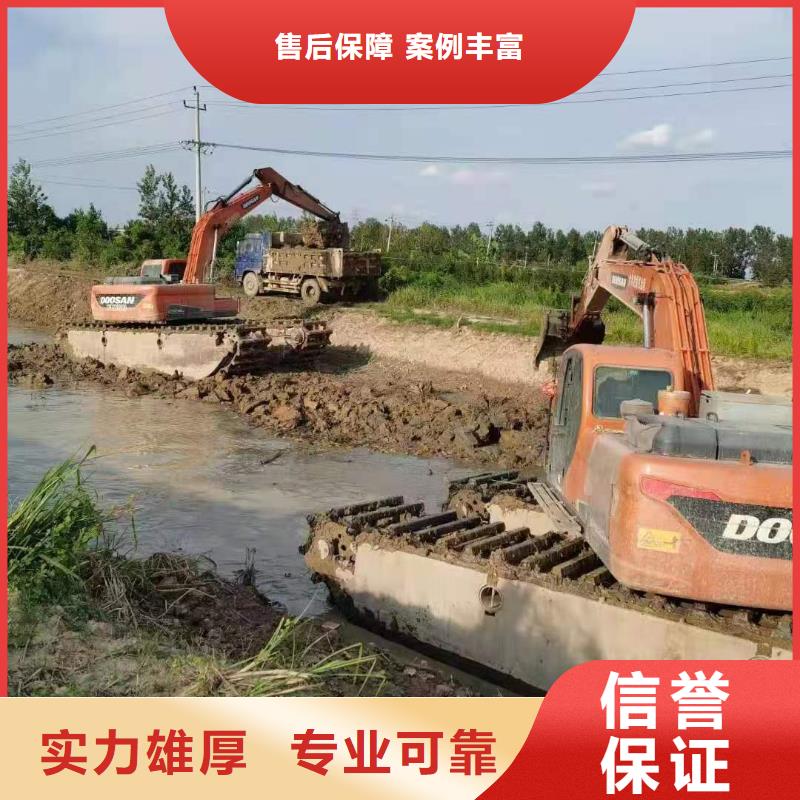 水上漂浮挖机租赁专业厂家直销