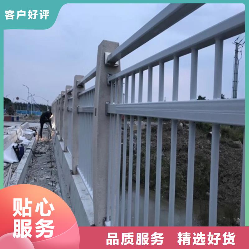 防撞桥梁护栏钢河道防护护栏桥面防护栏