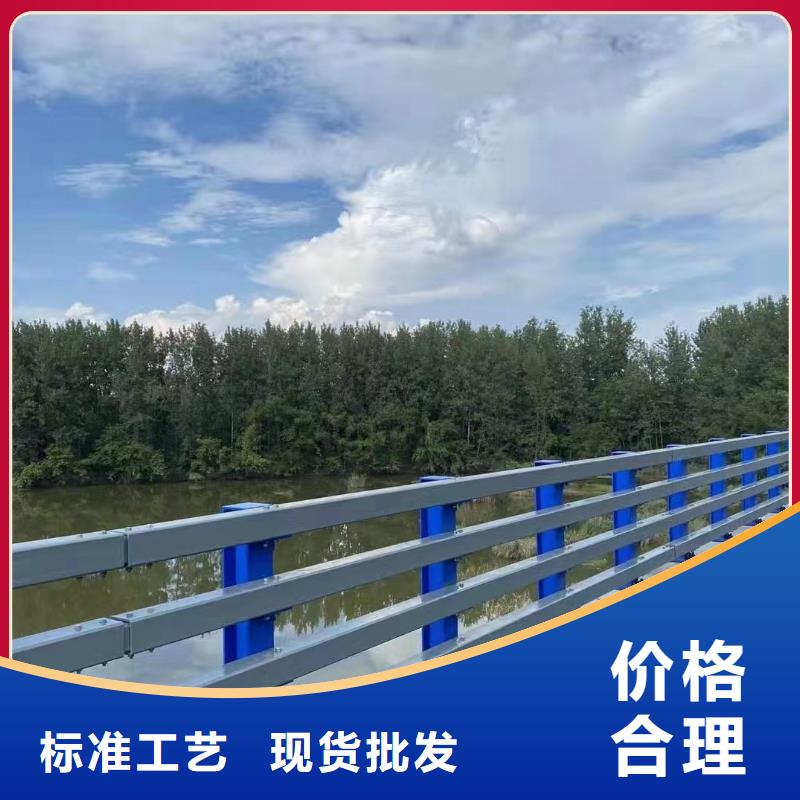 畅销当地(鑫方达)河道防撞钢护栏河道防撞护栏加工定制