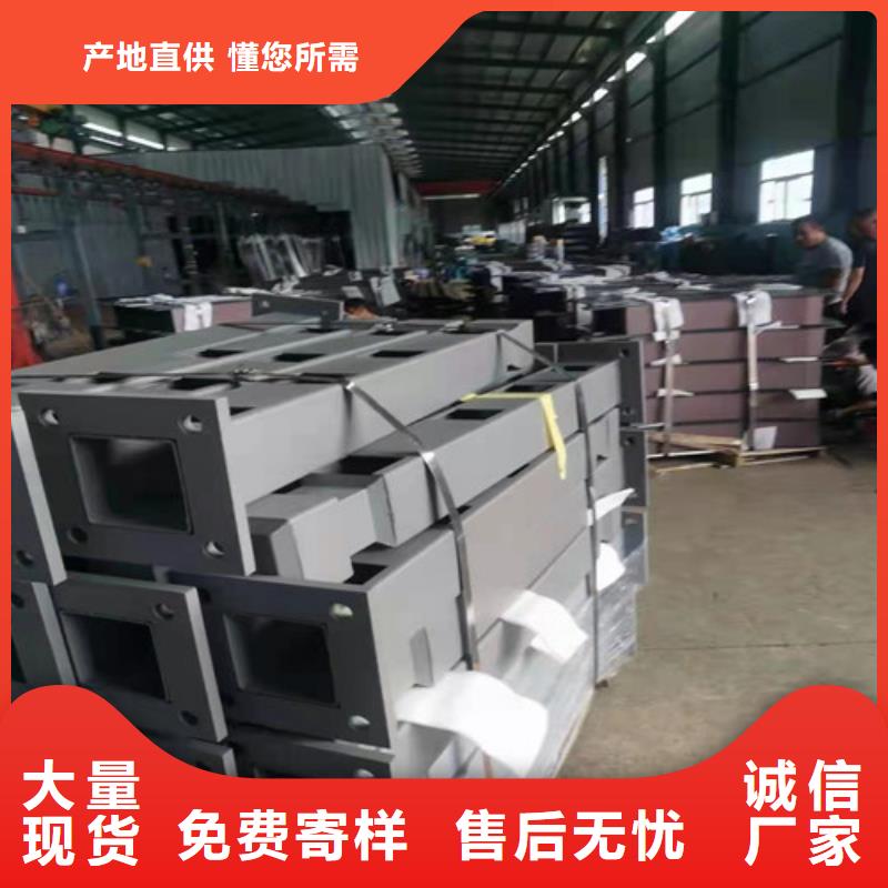 桥梁护栏_镀锌喷塑防撞栏按需定制