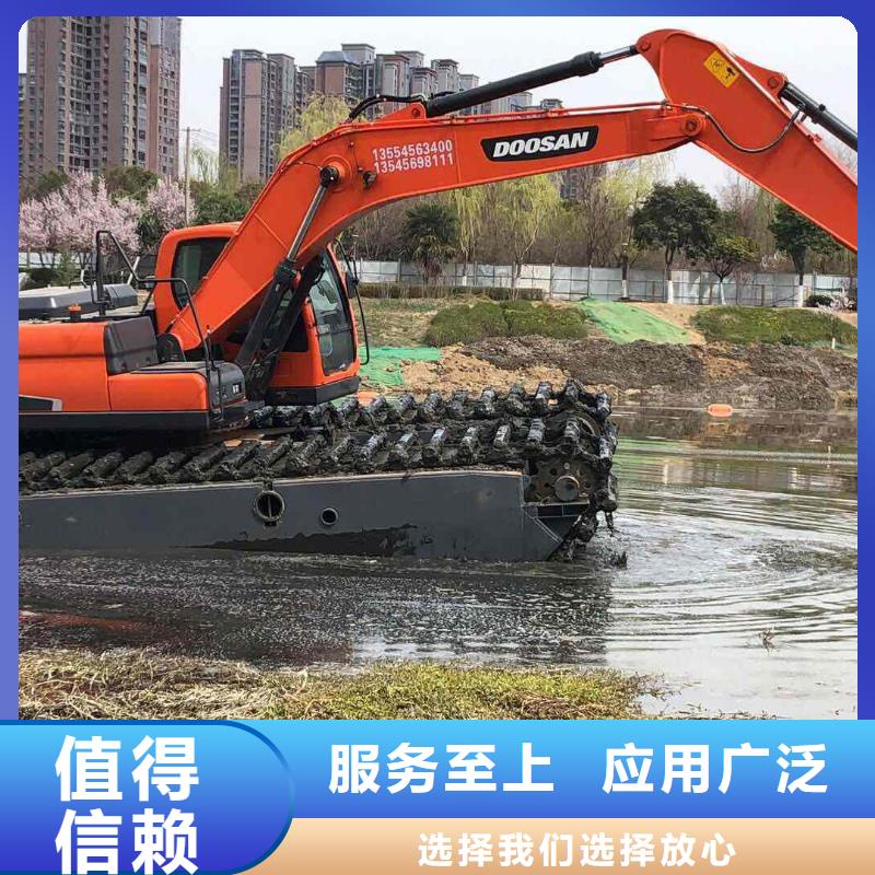 河道清淤挖掘机机械租赁规格