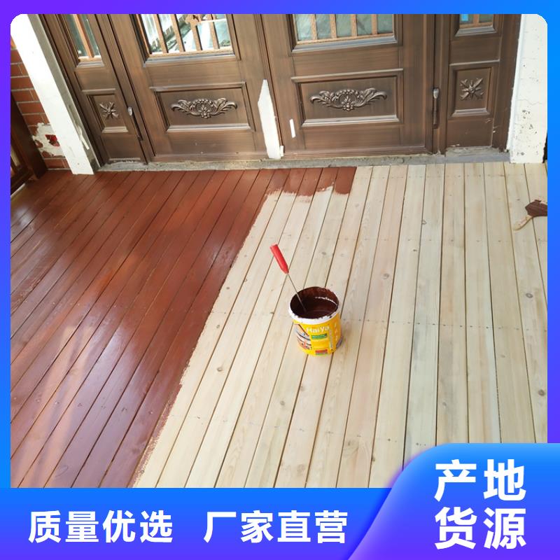 青岛平度凤台街道防腐木长廊安装工程施工