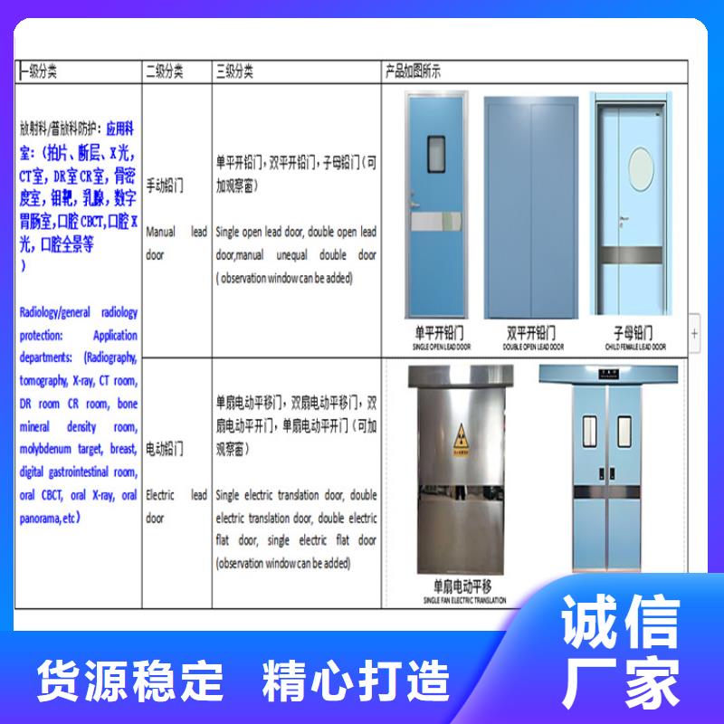 定制电动防护铅门的销售厂家