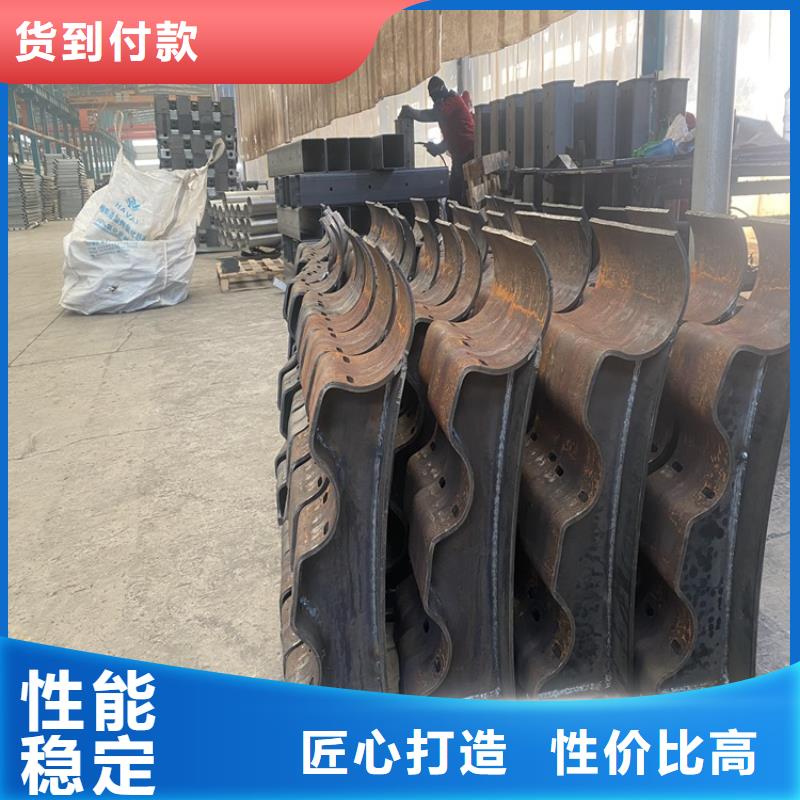 桥梁道路护栏_【河道防护栏杆】设计制造销售服务一体鼎森镀锌管景观护栏