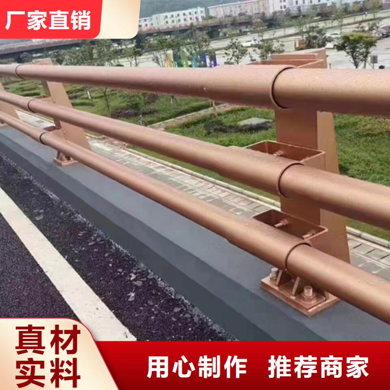 防撞桥梁护栏不锈钢复合管护栏细节决定品质