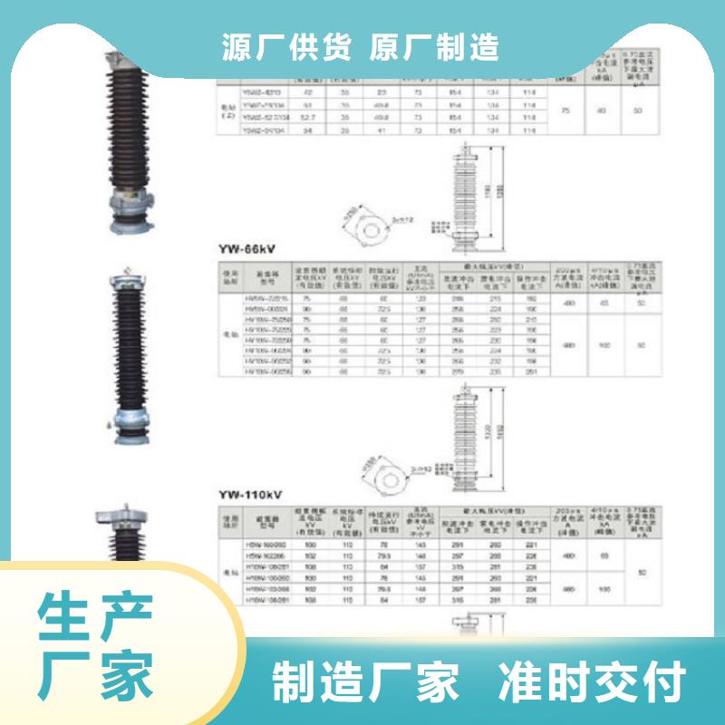 氧化锌避雷器Y10W-204/532浙江羿振电气有限公司