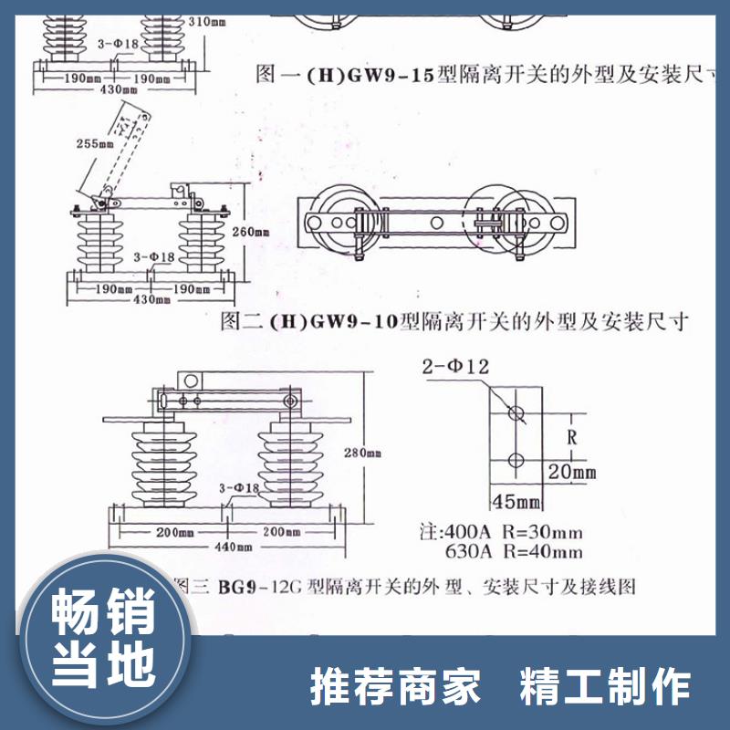 【GW9隔离开关】户外高压交流隔离开关：GW9-10G/200实力厂家