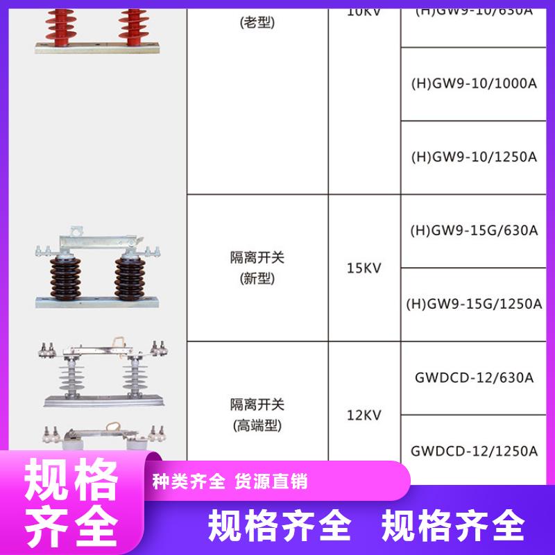 【羿振电气】户外高压交流隔离开关：HGW9-10KV/400A规格齐全