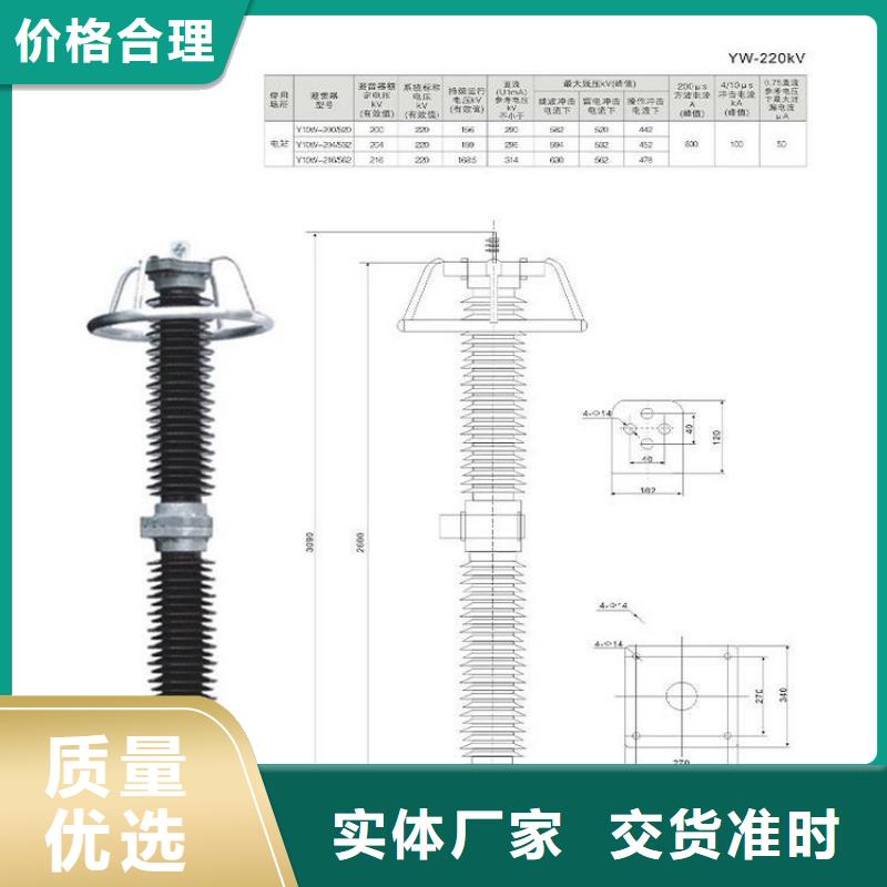_避雷器YH5WD2-4/9.5【羿振电力设备】