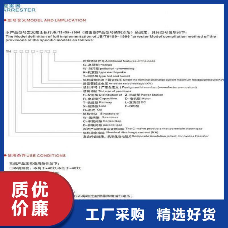 _避雷器Y10W5-108/281GY【羿振电力设备】