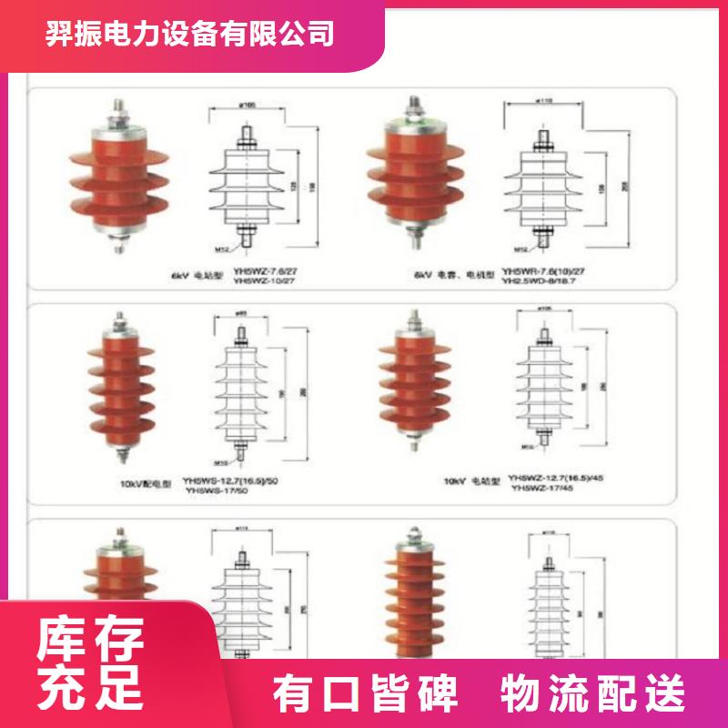避雷器Y10W-200/496浙江羿振电气有限公司