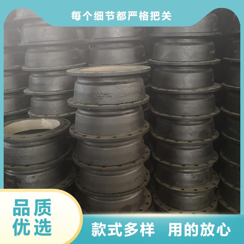 本地球墨铸铁双承单支盘底三通供应商