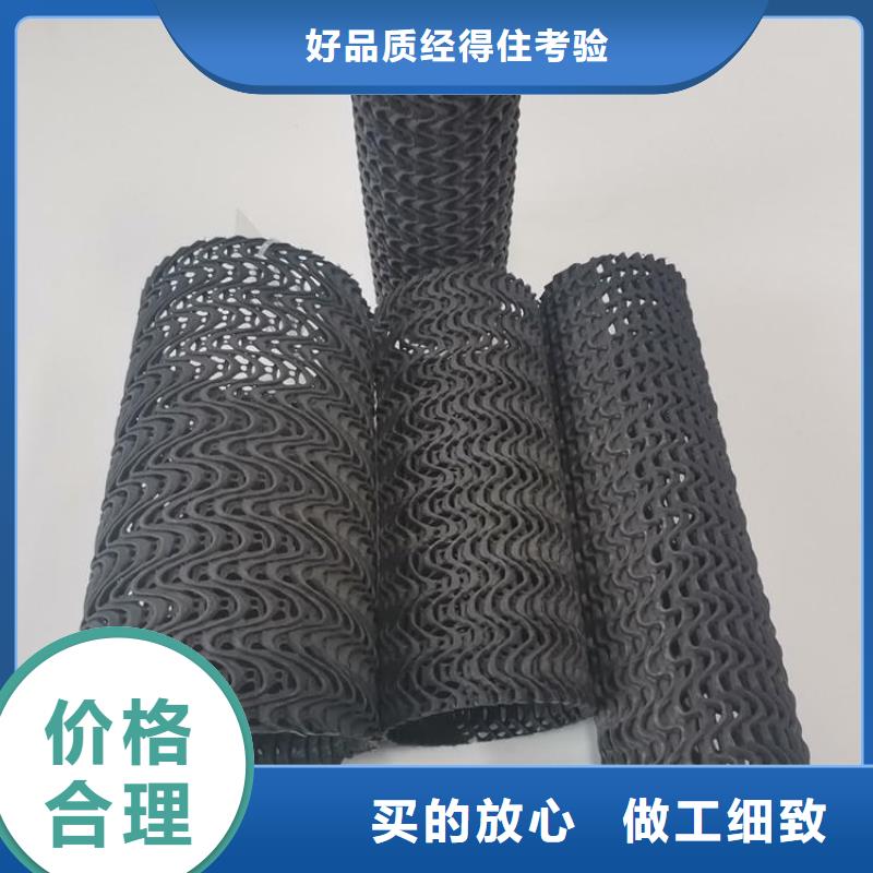 硬式透水管土工格栅款式多样