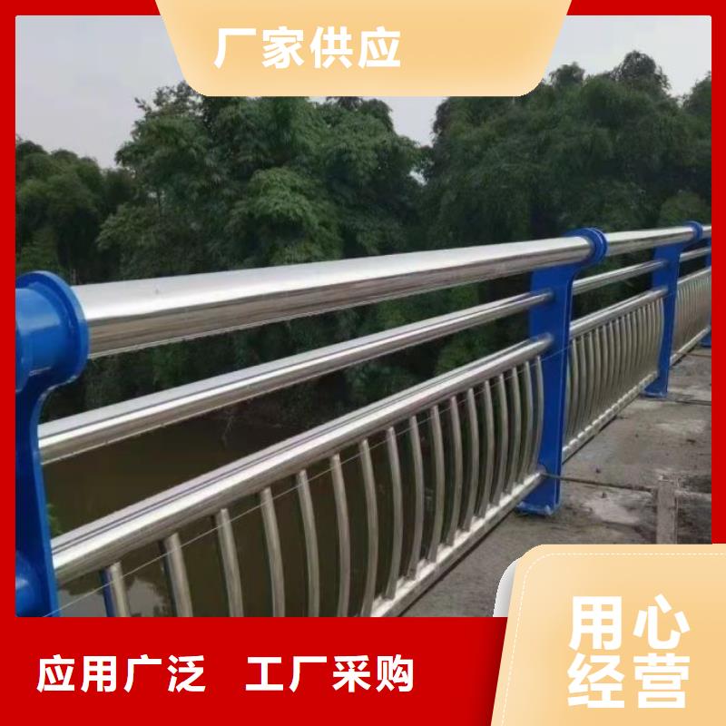 河道桥梁护栏来厂考察