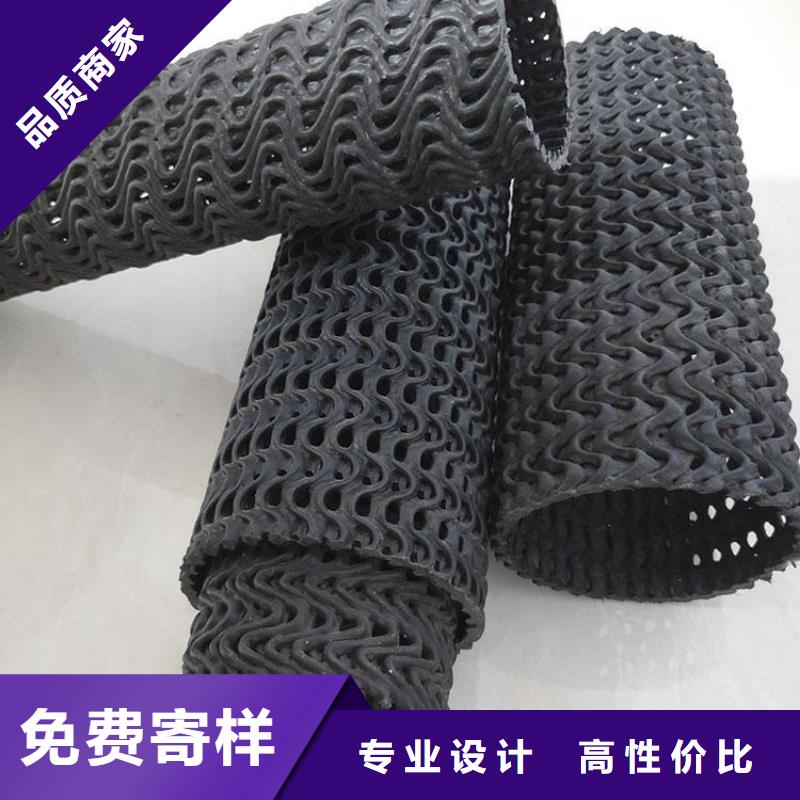 硬式透水管双向土工格栅生产加工
