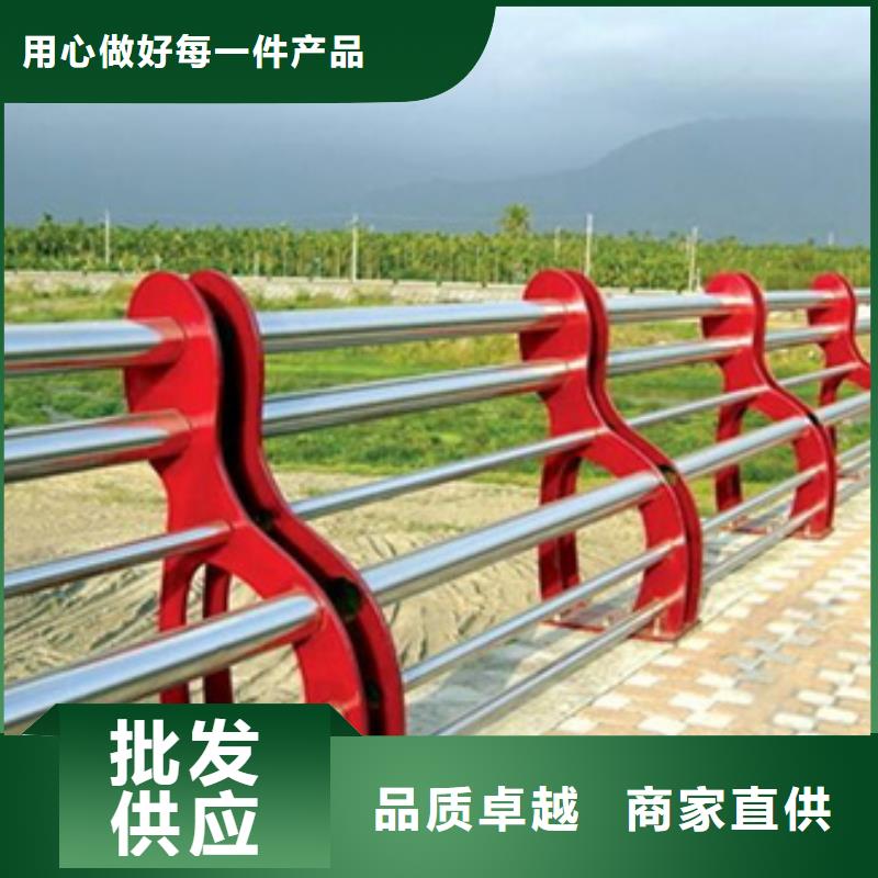 桥梁不锈钢复合管护栏质优价廉来厂考察质优价廉
