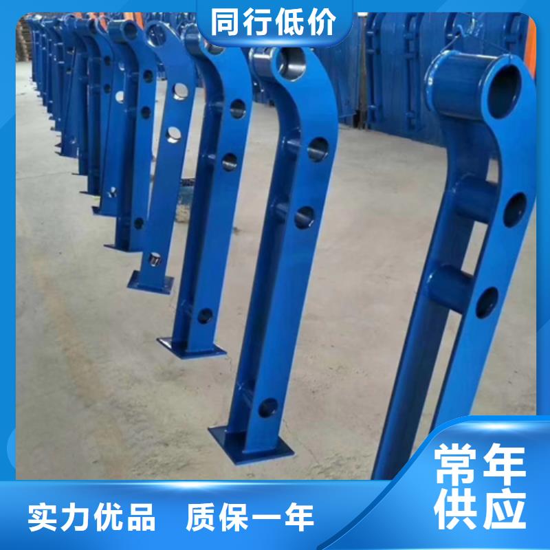 桥梁不锈钢复合管护栏立柱厂家种类齐全