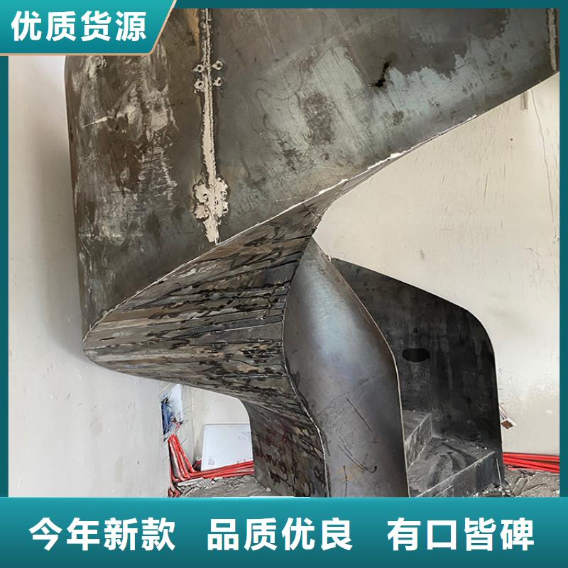 河源售楼处旋转楼梯安装施工简单